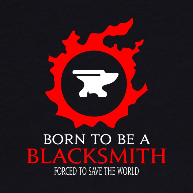 Born to be a Blacksmith Forced to save the World Funny RPG by Asiadesign